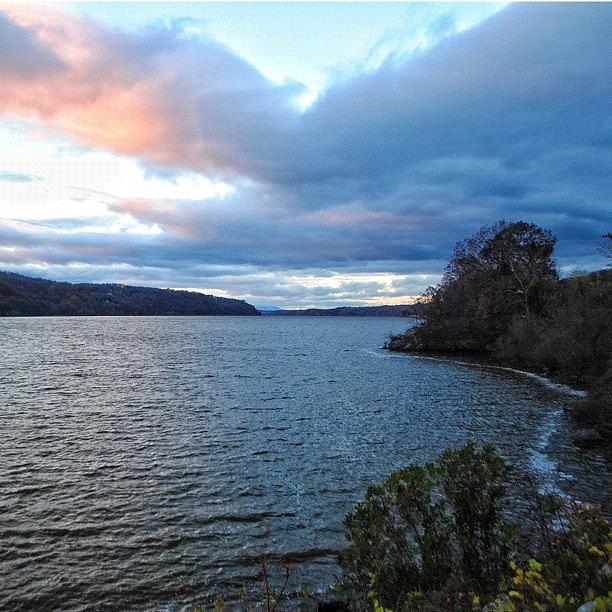 Landscape Photograph - Hudson River Coastline by Lock Photography