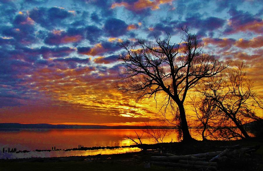 The Sunrise Sky Photograph by Thomas  McGuire