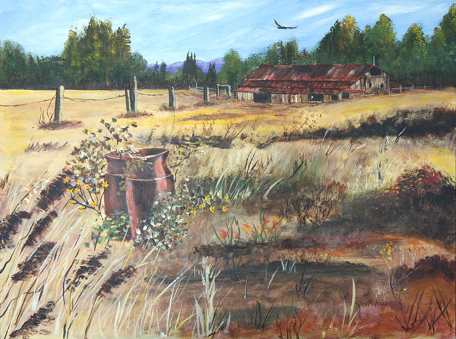 Hudsons Hawk Painting by Patricia Novack