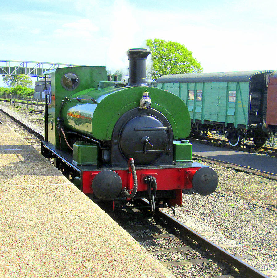 Hudswell Clarke 0-4-0ST No. 1742 Millom Steam Locomotive Photograph by Gordon James