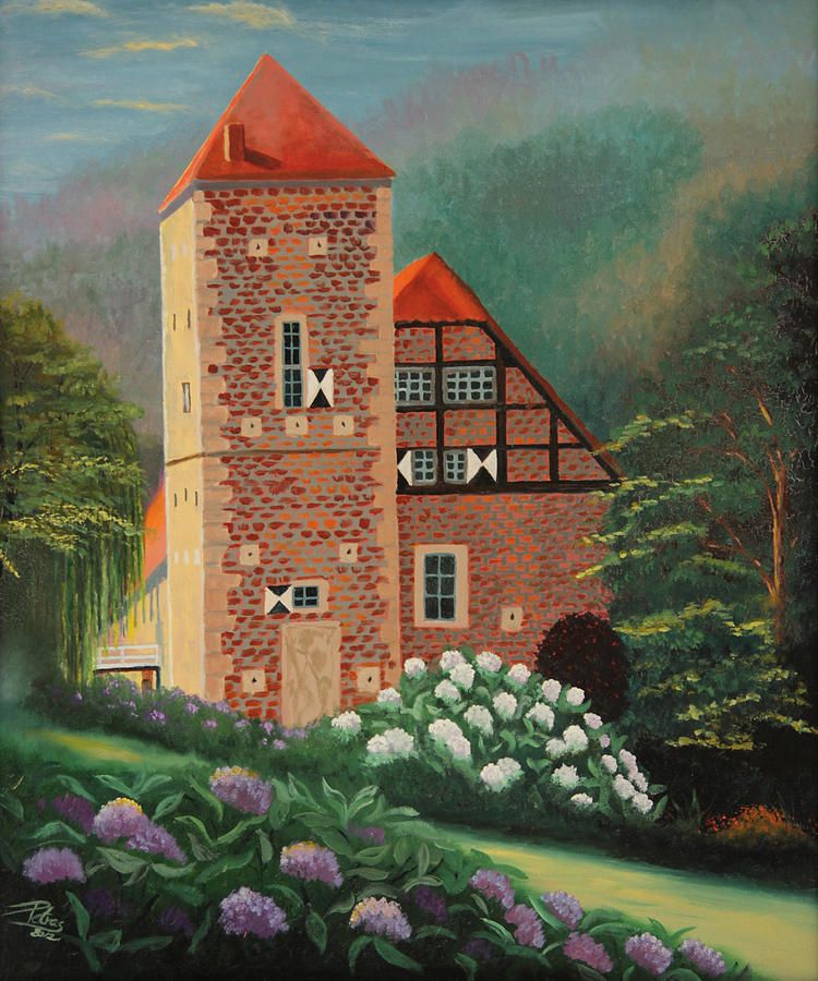 Huelshoff Hortensien Painting