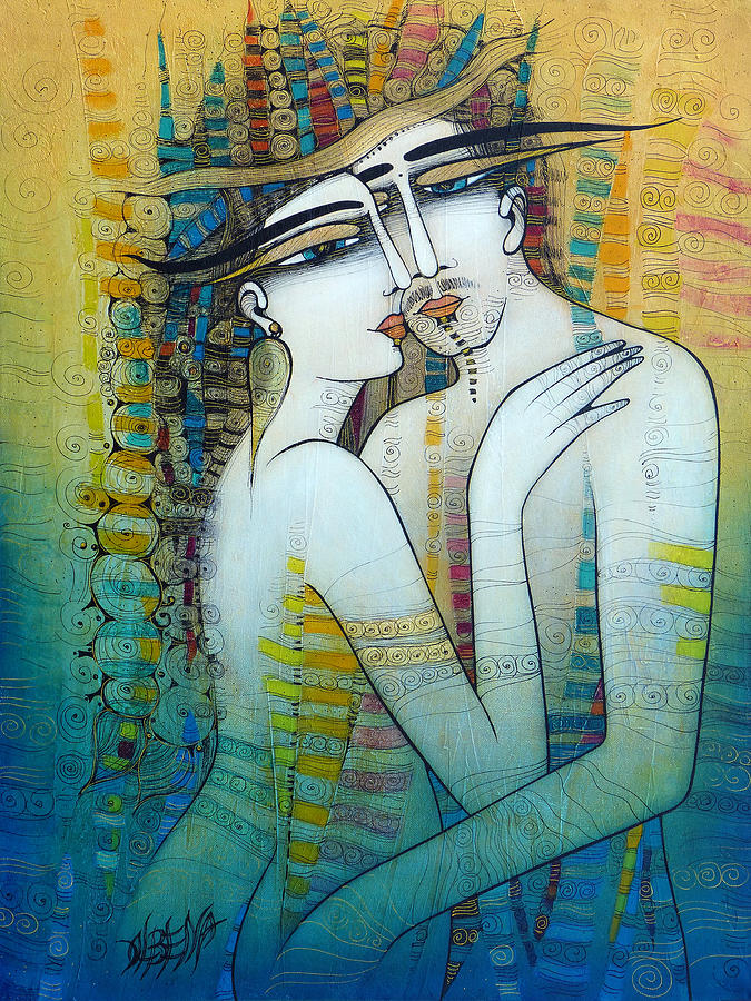 Hug Me Painting by Albena Vatcheva