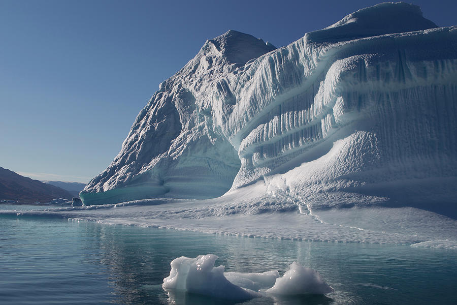 Huge Iceberg In Sunshine Photograph by Richard Mcmanus