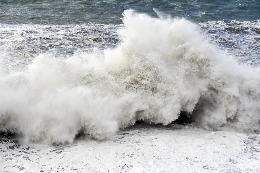 Huge wave Photograph by Antonio Scarpi