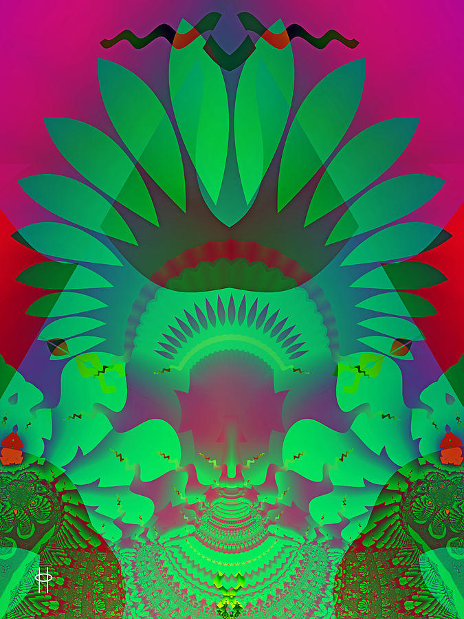 Huitzilopochtli Digital Art by Jim Pavelle