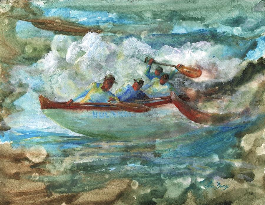 Hula Kai Painting by Lisa Bunge