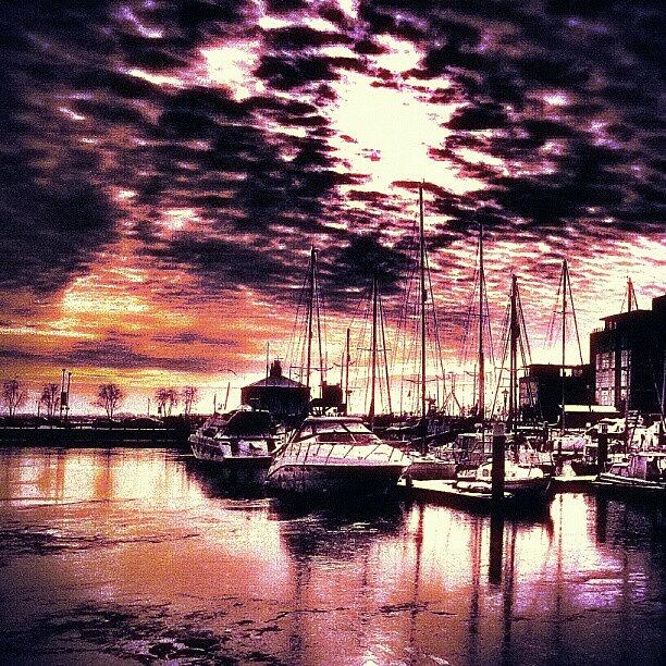 Instagrammer Photograph - Hull Marina!! by Chris Drake
