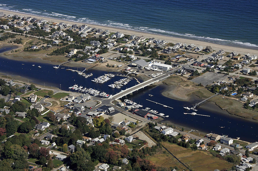 Humarock And Sea Street Bridge Photograph by Dave Cleaveland - Pixels