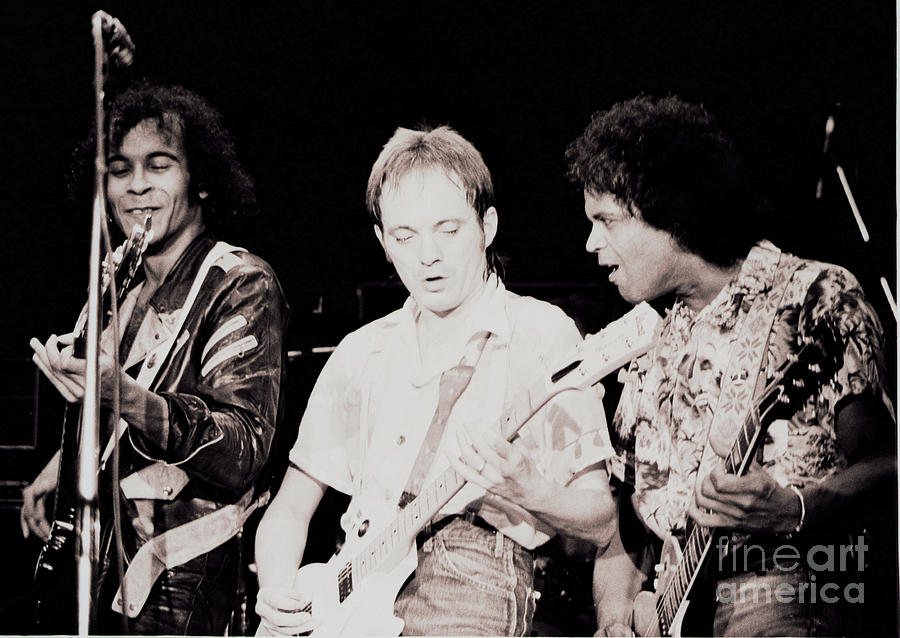Humble Pie - On To Victory Tour at The Cow Palace S F 5-16-80 Photograph by Daniel Larsen