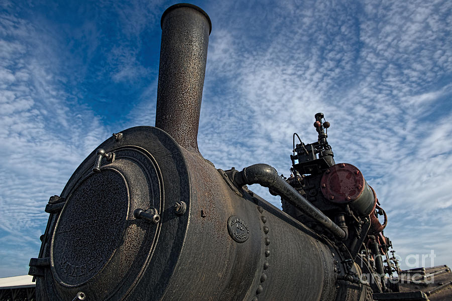 Rumley Steam Engine Photograph by David Arment
