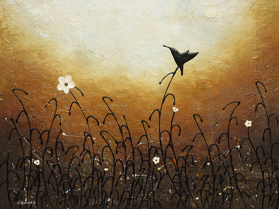 Humming Along Painting by Carmen Guedez