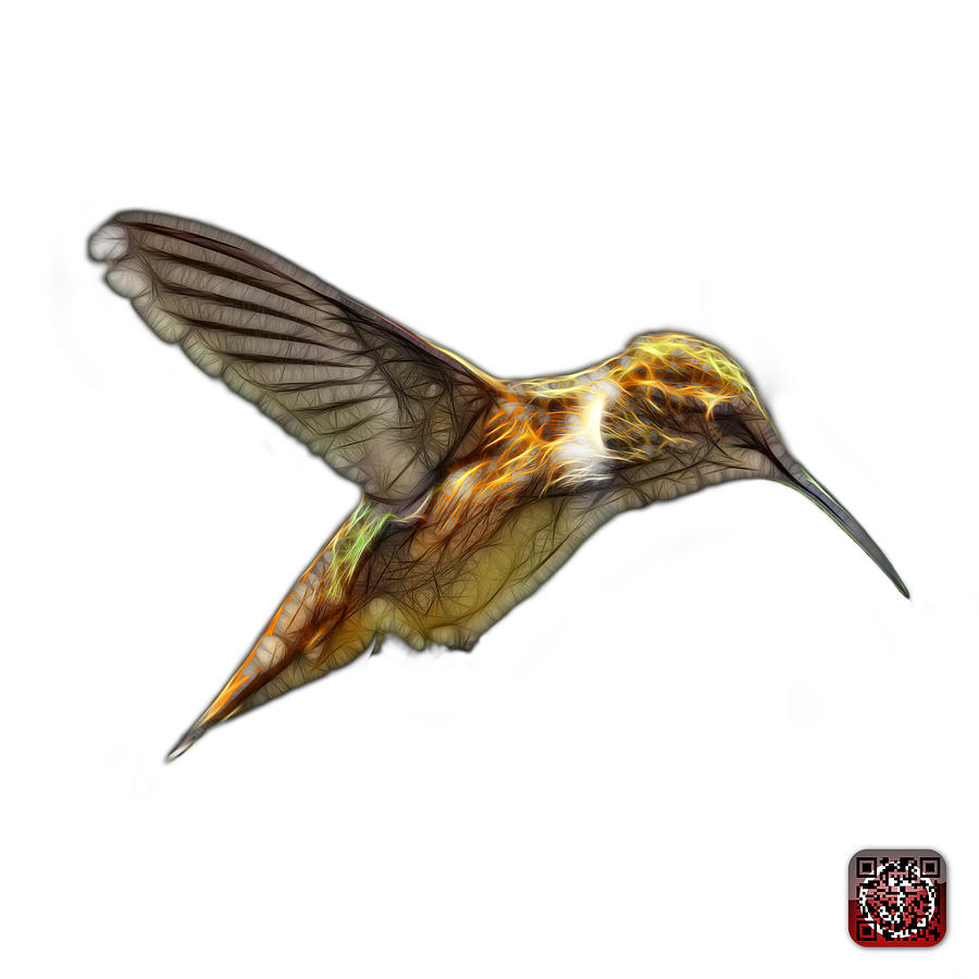 Hummingbird - 2054 F S Digital Art by James Ahn