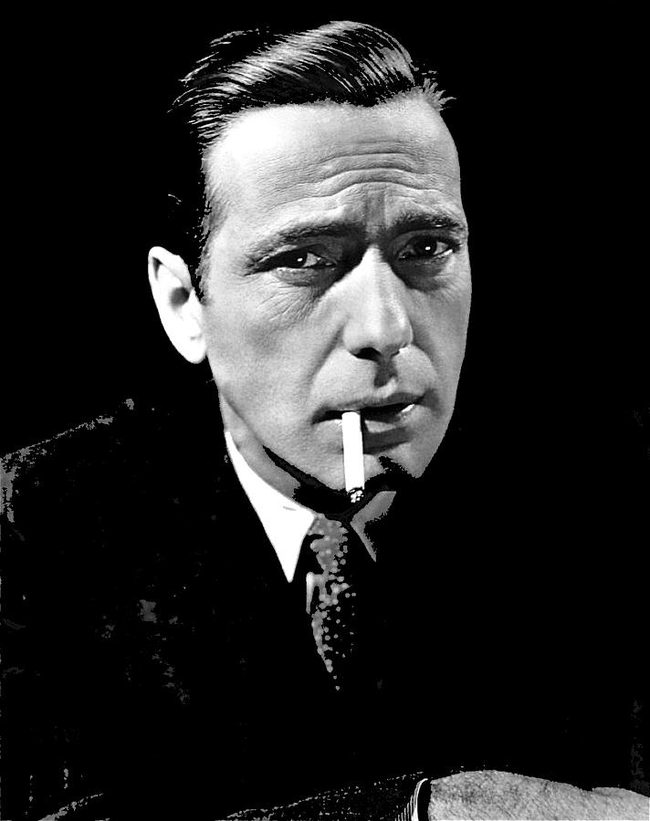 Humphrey Bogart publicity photo The Maltese Falcon 1941-2014 Photograph by David Lee Guss