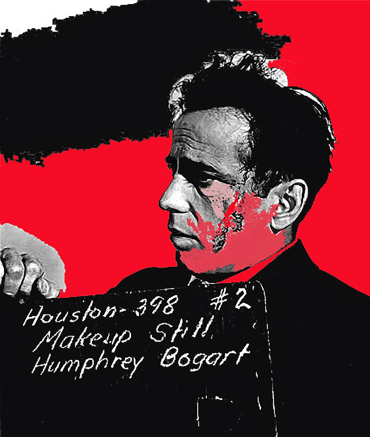 Humphrey Bogart The Maltese Falcon makeup photo Photograph by David Lee Guss