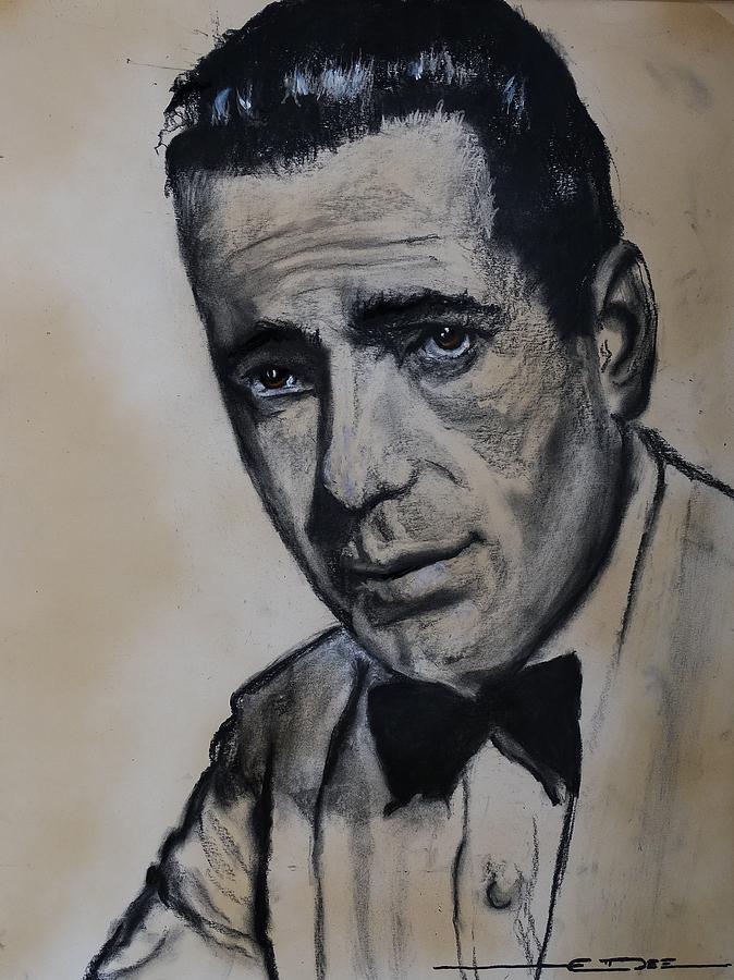 Humphrey DeForest Bogart -1  Drawing by Eric Dee