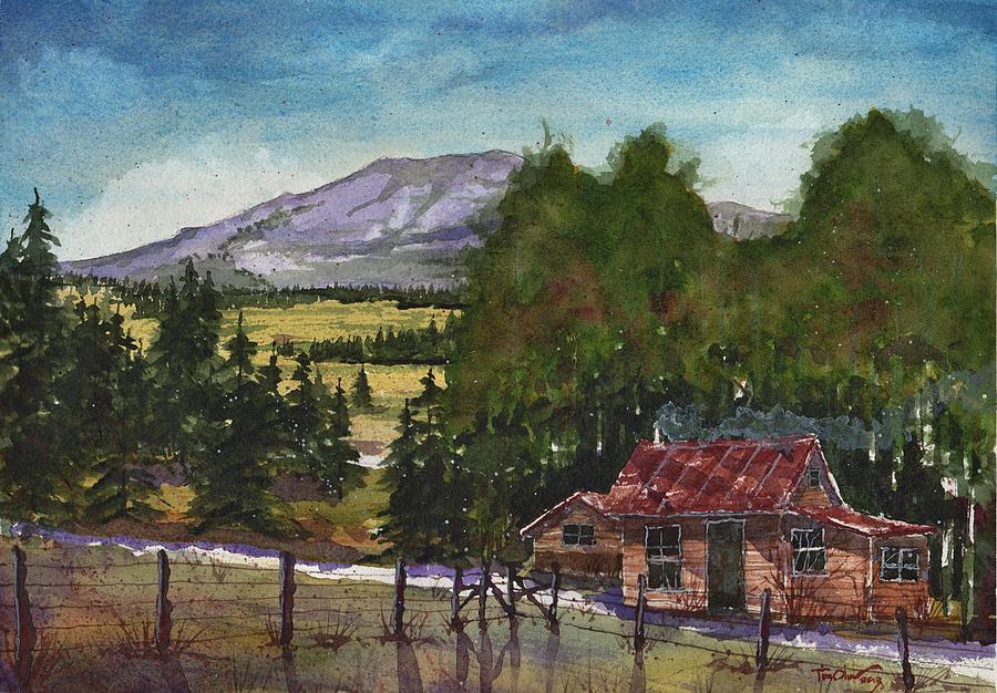 Humphreys Peak Painting by Tim Oliver