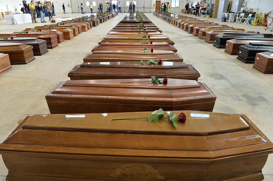 Hundreds Of African Migrants Feared Dead Off The Coastline Of Lampedusa Photograph by Tullio M. Puglia Hundreds Of African Migrants Feared Dead Off The Coastline Of Lampedusa Photograph by Tullio M. Puglia