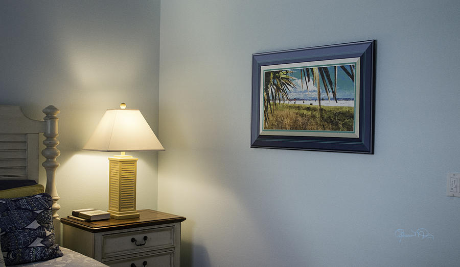 Shown Hung on Wall - Siesta Key In Fall Photograph by Susan Molnar