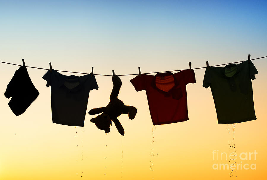 Hung Out To Dry Photograph by Tim Gainey
