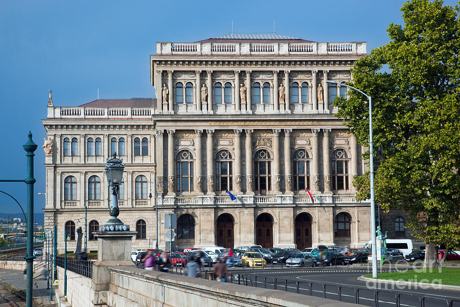 Hungarian Academy of Sciences in Budapest Photograph by Michal Bednarek