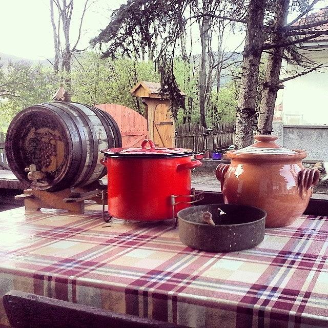 Wine Photograph - #hungarian #country #table #baskó by Koritar Henriett