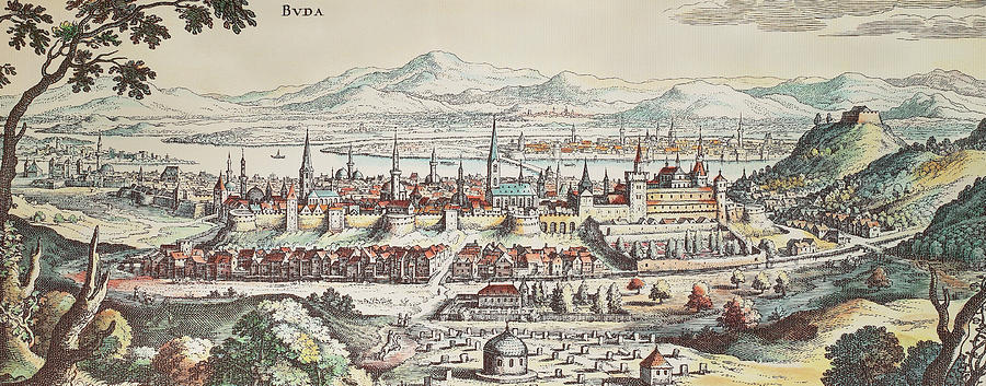 Hungary Buda, 1638 Painting by Granger