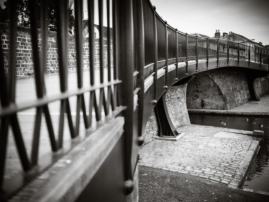 Brick Photograph - Hungerford Bridge by Mark Llewellyn
