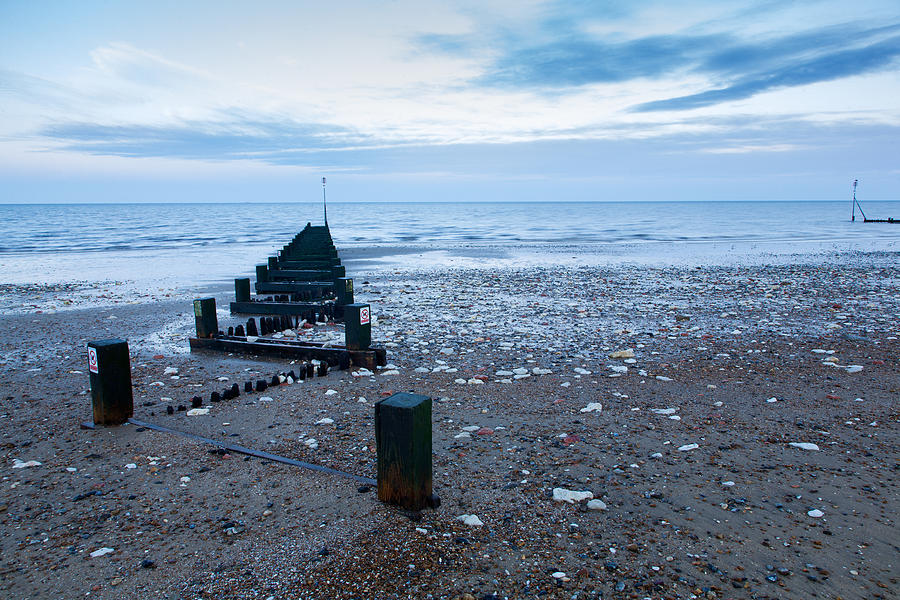 Hunstanton beach Photograph by Ian Middleton