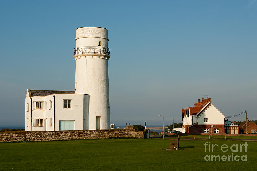 Nature Photograph - Hunstanton Lighthouse Norfolk UK by John Edwards