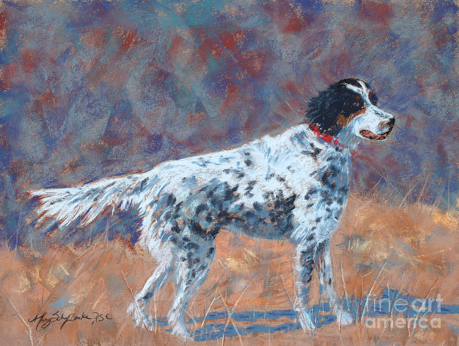 Hunter on Point Painting by Mary Benke