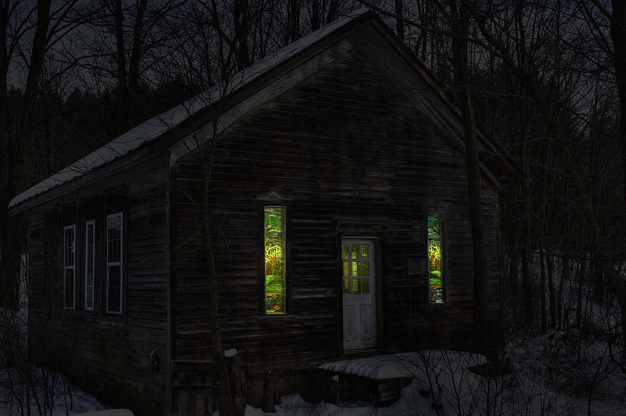 Hunter S Cabin Photograph By David Simons