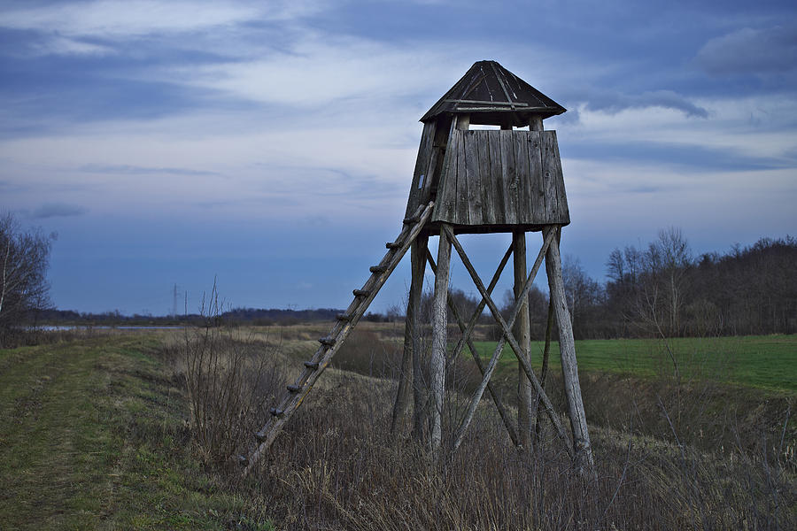 Nature Photograph - Hunters lookout tower by Ivan Slosar