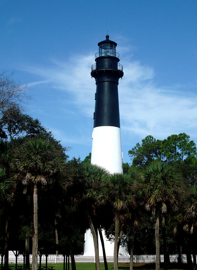 Hunting Island Lighthouse Photograph by Ellen Tully
