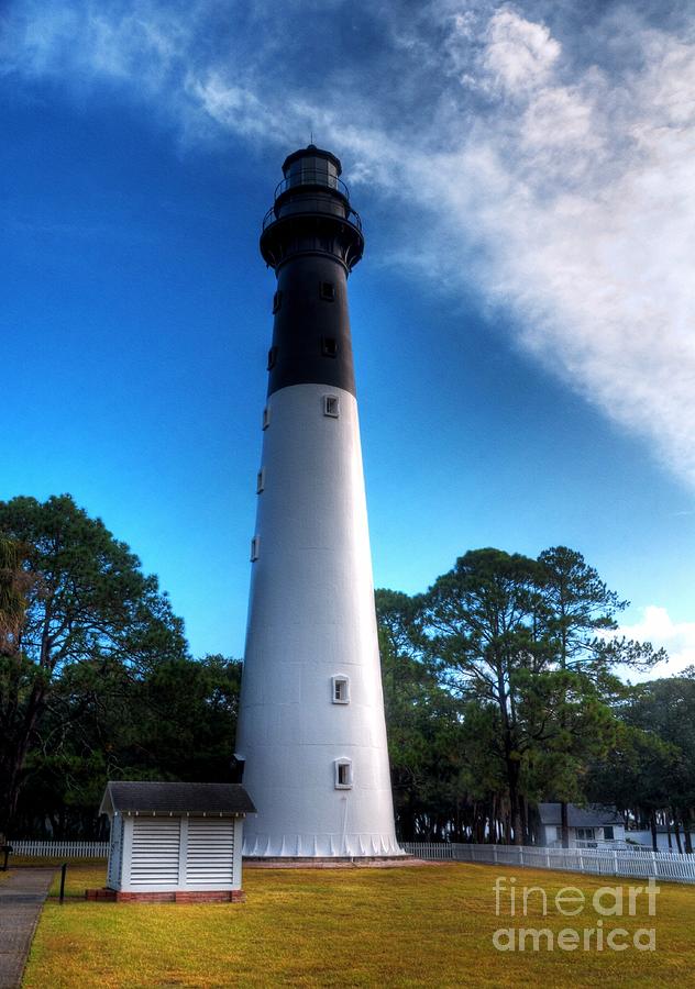 Hunting Island Lighthouse Photograph by Mel Steinhauer