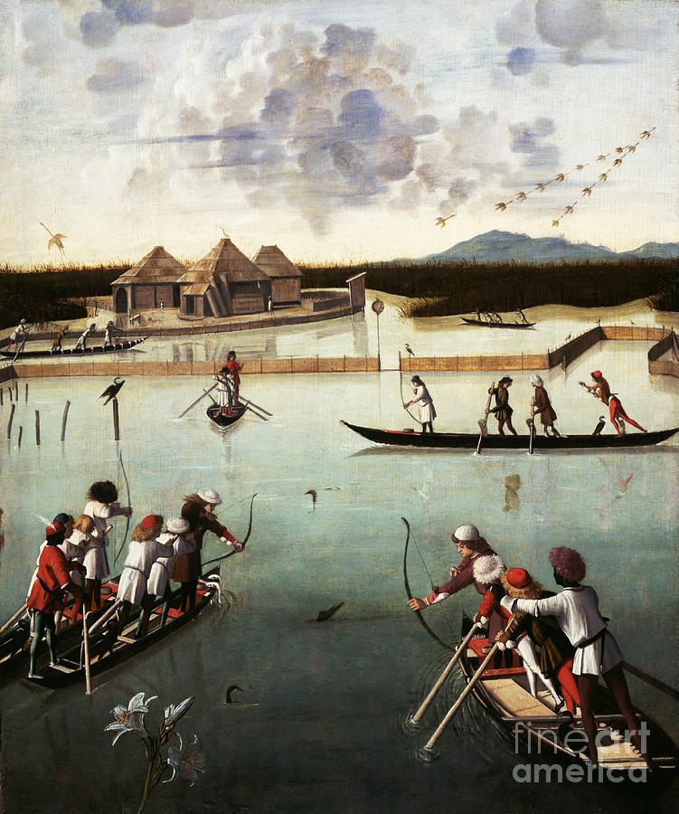 Hunting On The Lagoon, Venice Photograph by Getty Research Institute