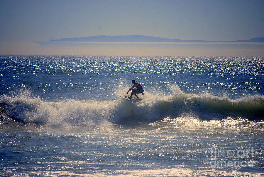 Huntington Beach Photograph - Huntington Beach California Surfer by Catherine Sherman