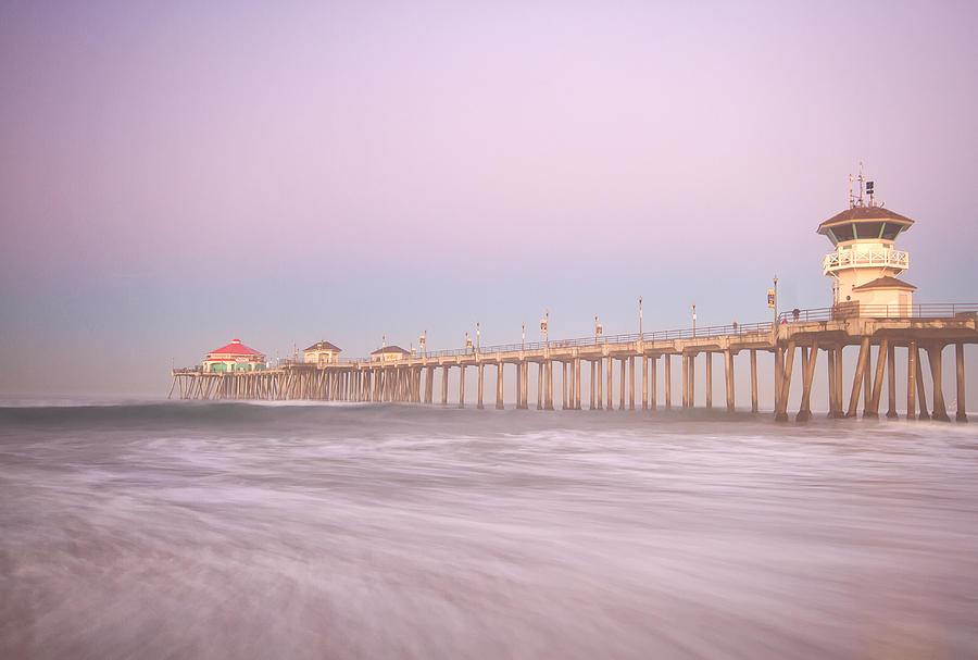 Huntington Beach Pier Photograph by Ronda Kimbrow