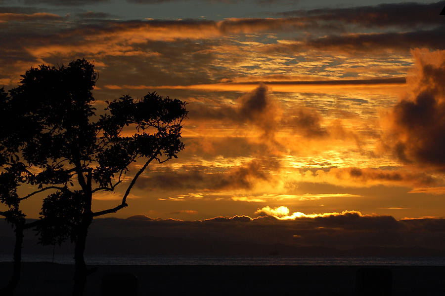 Sunset Photograph - Huntington Beach Sunset by Matt Quest