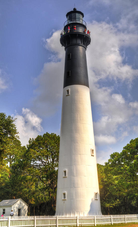 Huntington Island Lighthouse Photograph by Deborah Klubertanz