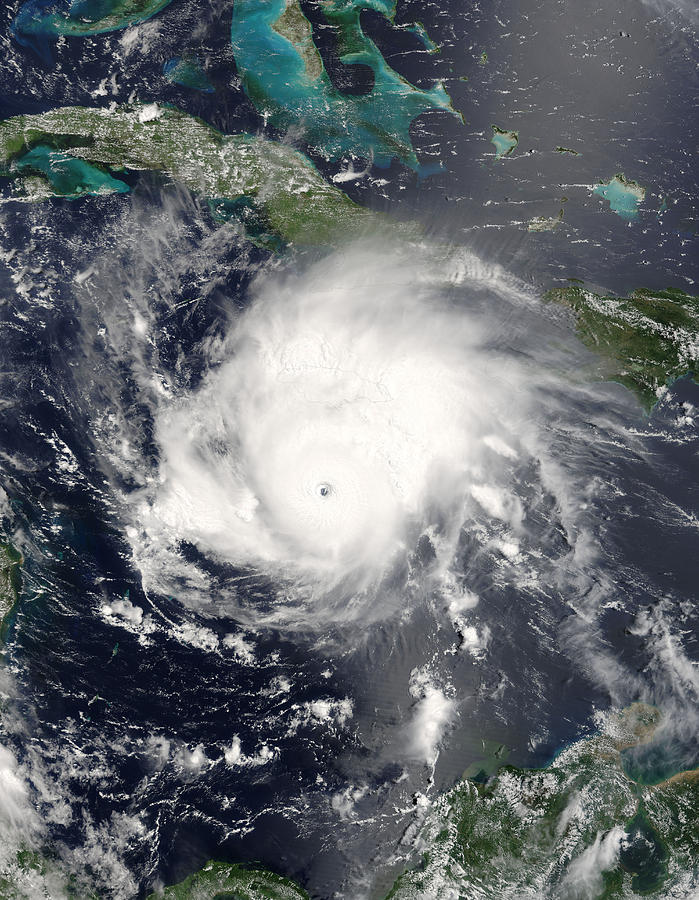 Hurricane Emily Photograph by Nasa/science Photo Library Pixels