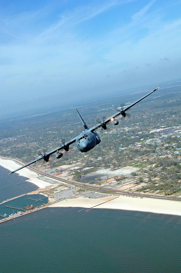 Hurricane Hunters Aircraft Photograph by Us Air Force/science Photo Library