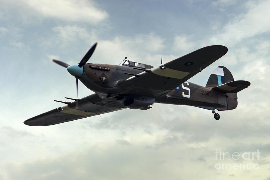 Hurricane PZ865 Mk IIc Photograph by Airpower Art
