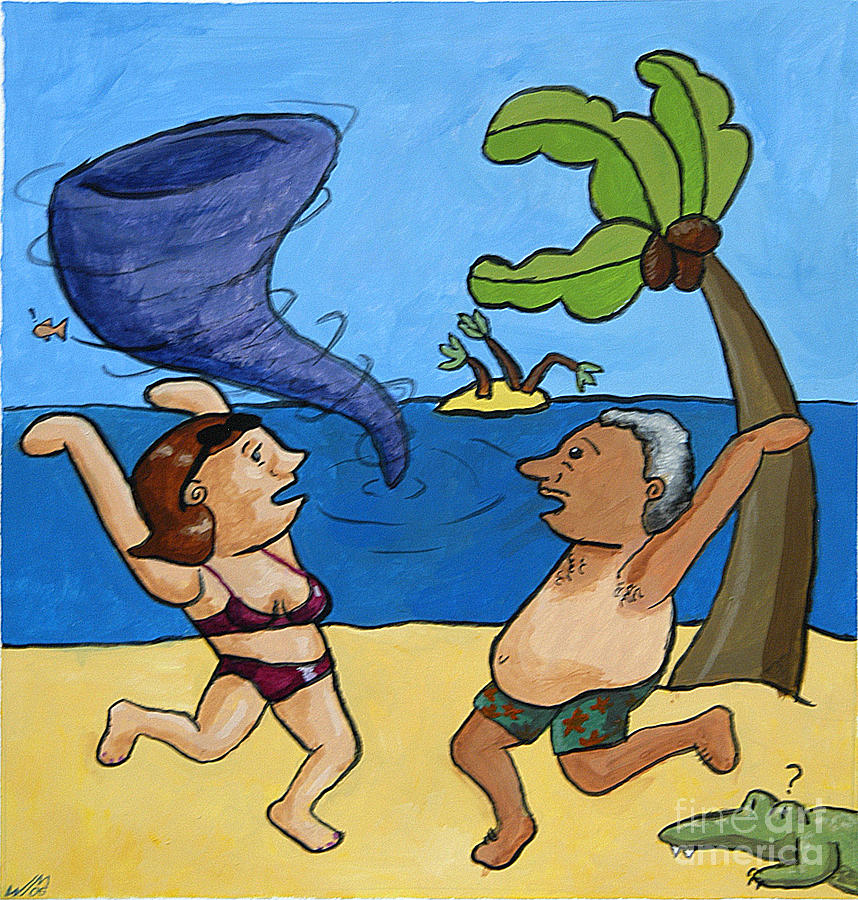 Florida Painting - Hurricane Season by Whitney Morton Florida Painting - Hurricane Season by Whitney Morton