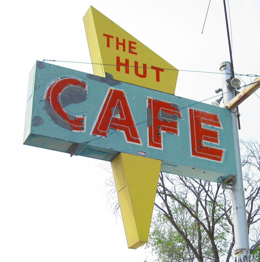 Hut Cafe Photograph by Larry Hunter