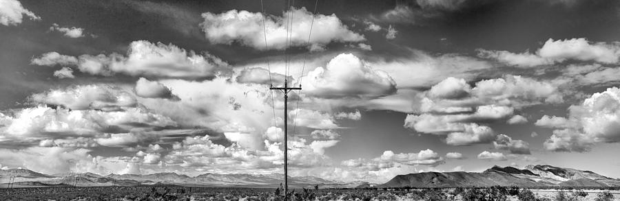 Hwy 95 Near Pahrump Nevada Photograph by Gary Warnimont