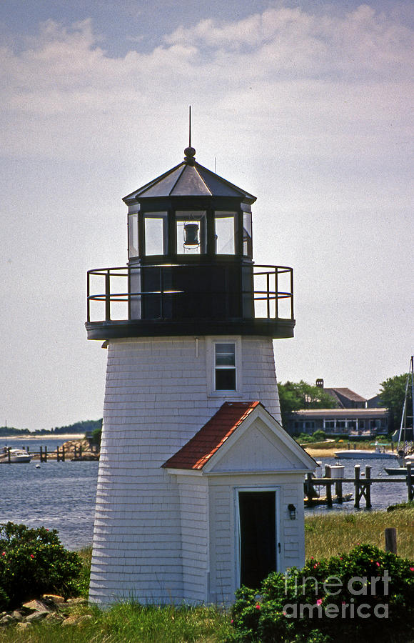Lighthouse Photograph - Hyannis Harbor Replica by Skip Willits