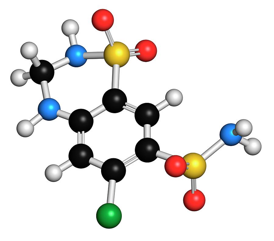 Hydrochlorothiazide Diuretic Drug Photograph by Molekuul - Fine Art America