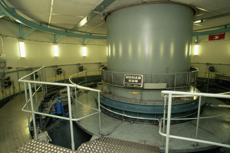 hydroelectric turbine inside