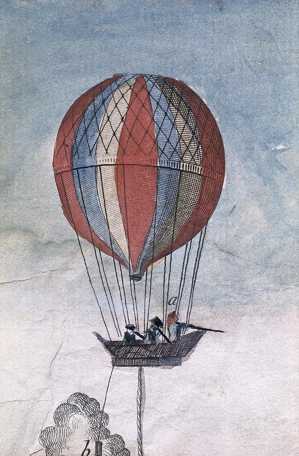 Hydrogen Balloon For A Military Use Photograph by Everett