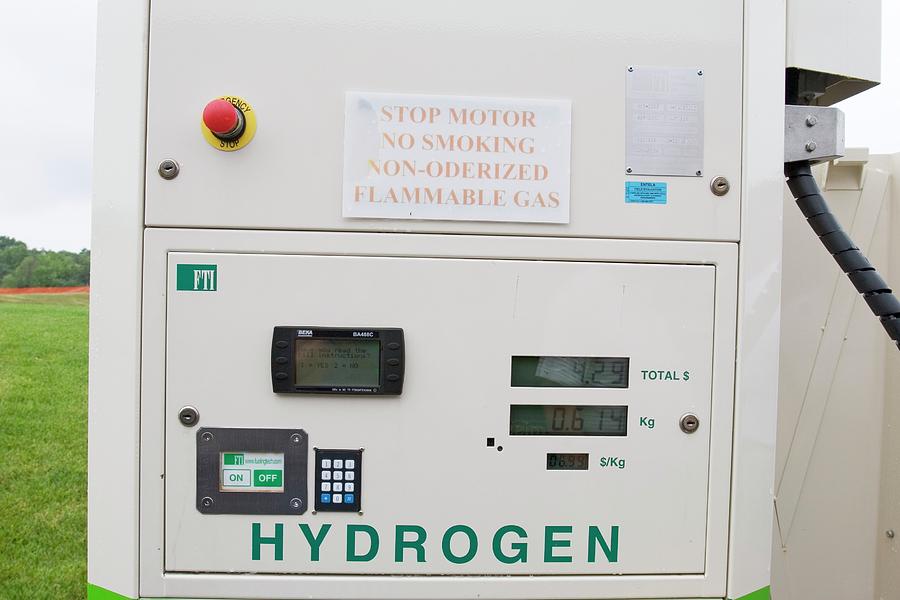 Hydrogen Fuel Pump Photograph by Jim West